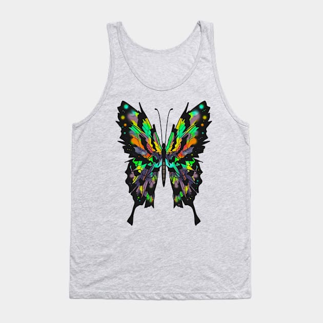 Butterfly Spectrum Tank Top by dreamboxarts